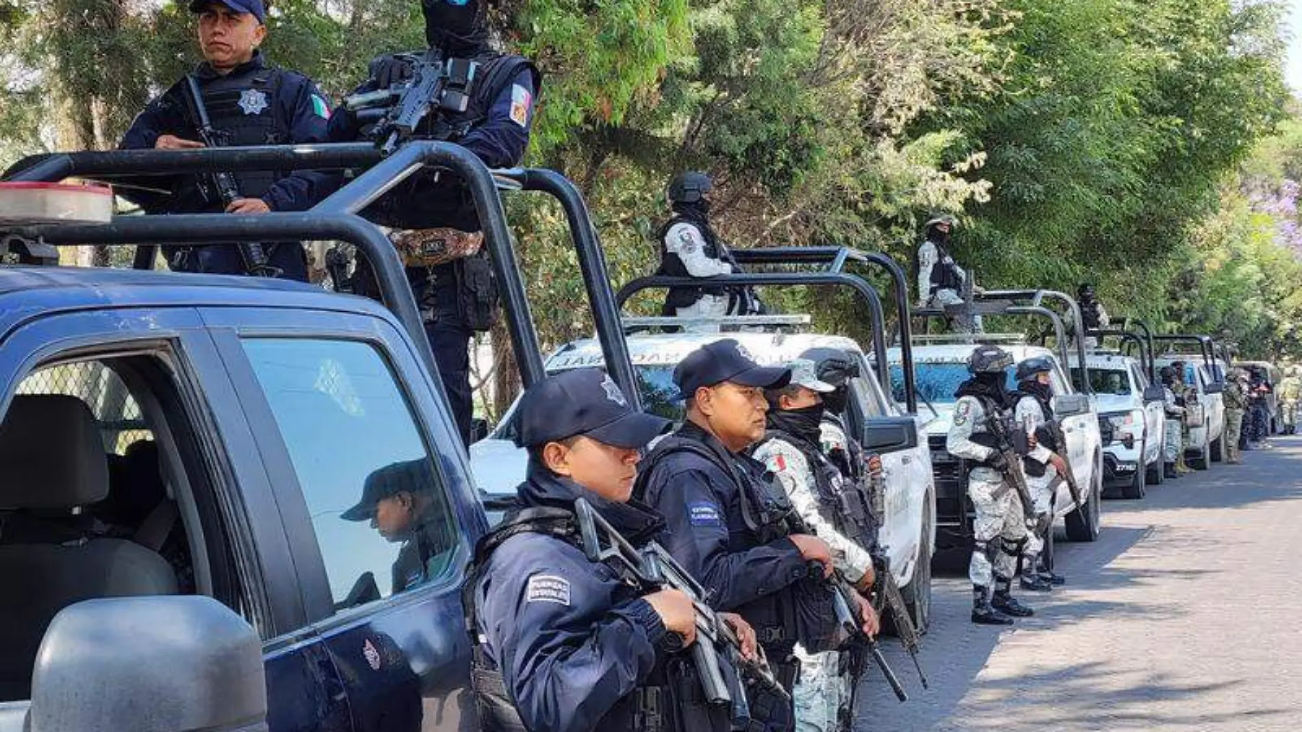 Policías, seguridad Zacatelco